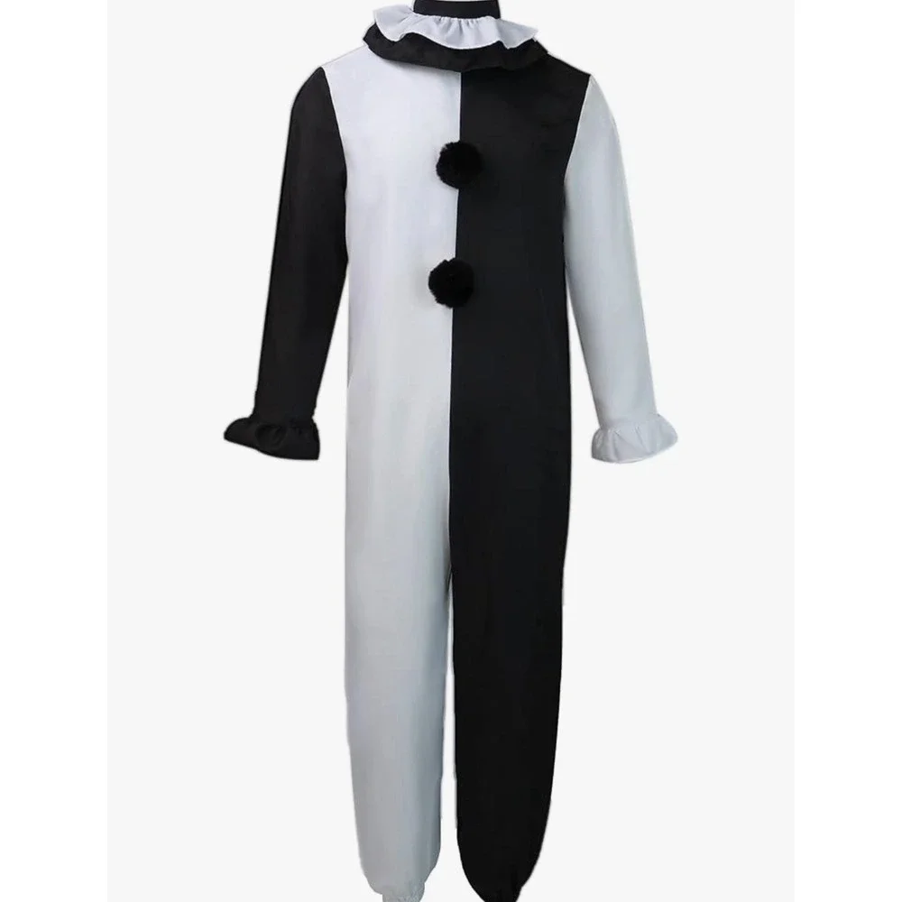 8N28/ Adult Art the Clown Terrifier Costume Cosplay Halloween Size Medium